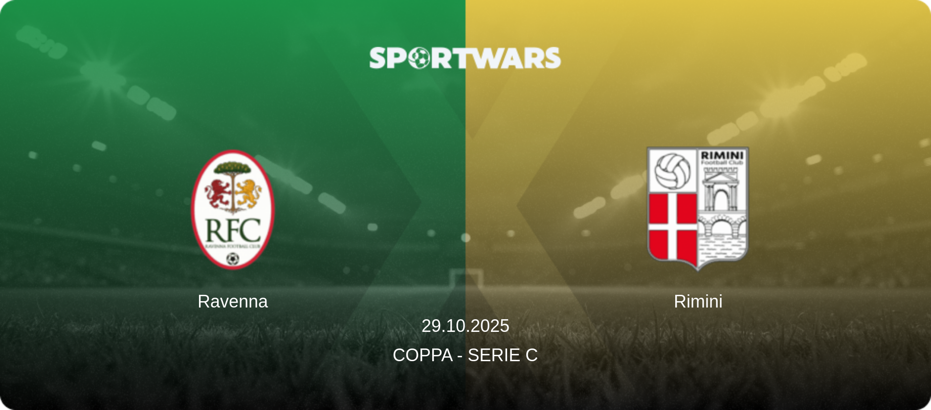 Ravenna — Rimini, 29.10.2025 — Coppa - Serie C (match preview)