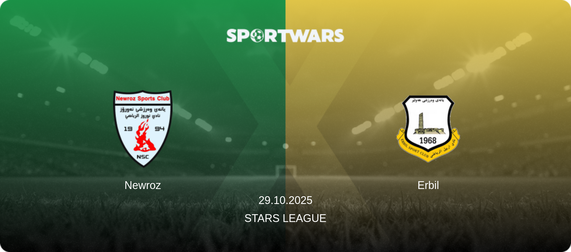 Newroz — Erbil, 29.10.2025 — Stars League (match preview)