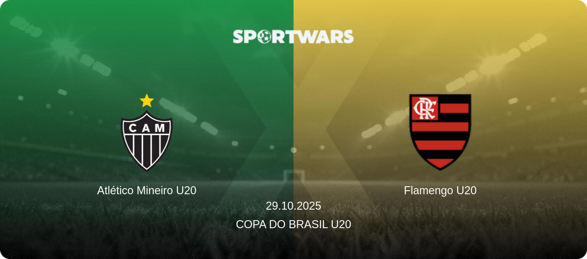 Atlético Mineiro U20 — Flamengo U20, 29.10.2025 — Copa do Brasil U20 (match preview)