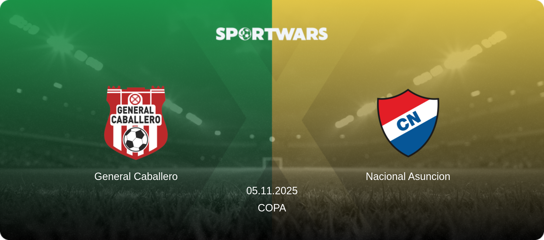 General Caballero — Nacional Asuncion, 05.11.2025 — Copa (match preview)