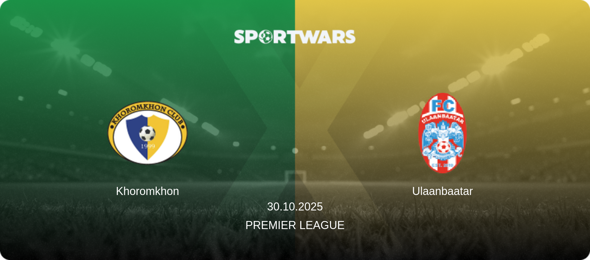 Khoromkhon — Ulaanbaatar, 30.10.2025 — Premier League (match preview)