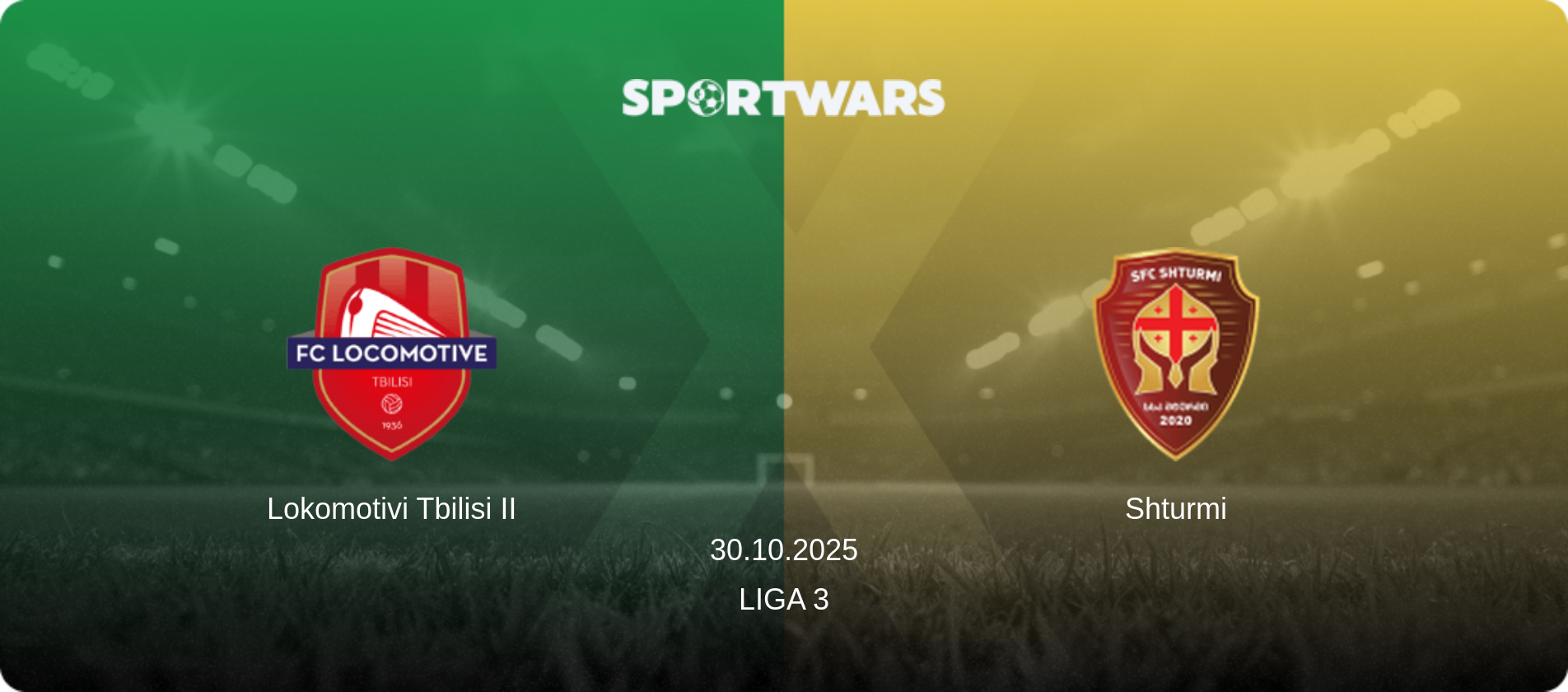 Lokomotivi Tbilisi II — Shturmi, 30.10.2025 — Liga 3 (match preview)
