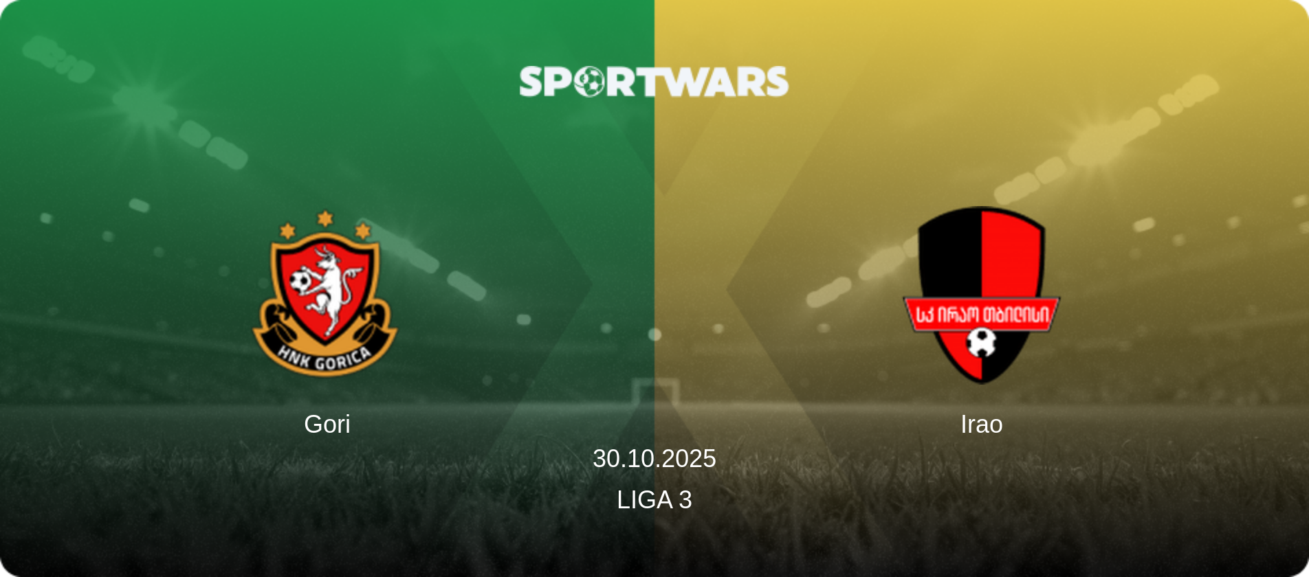 Gori — Irao, 30.10.2025 — Liga 3 (match preview)