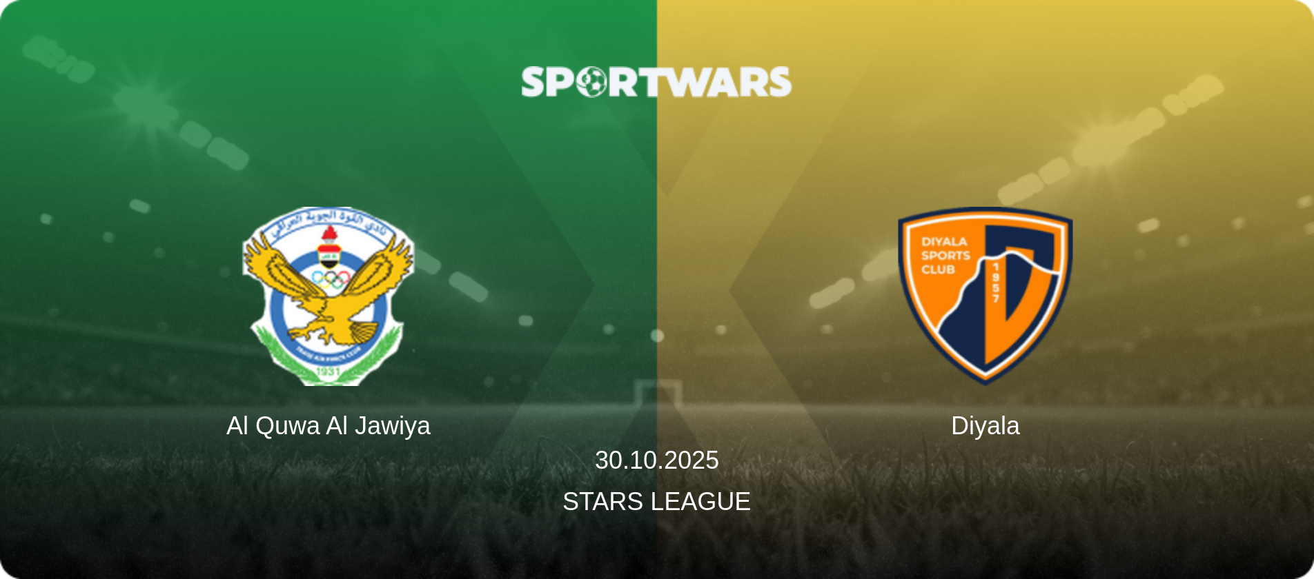 Al Quwa Al Jawiya — Diyala, 30.10.2025 — Stars League (match preview)