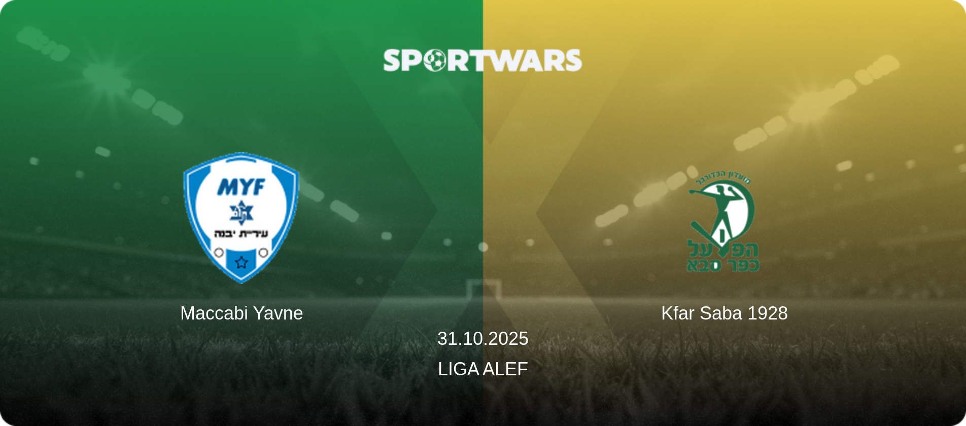 Maccabi Yavne — Kfar Saba 1928, 31.10.2025 — Liga Alef (match preview)