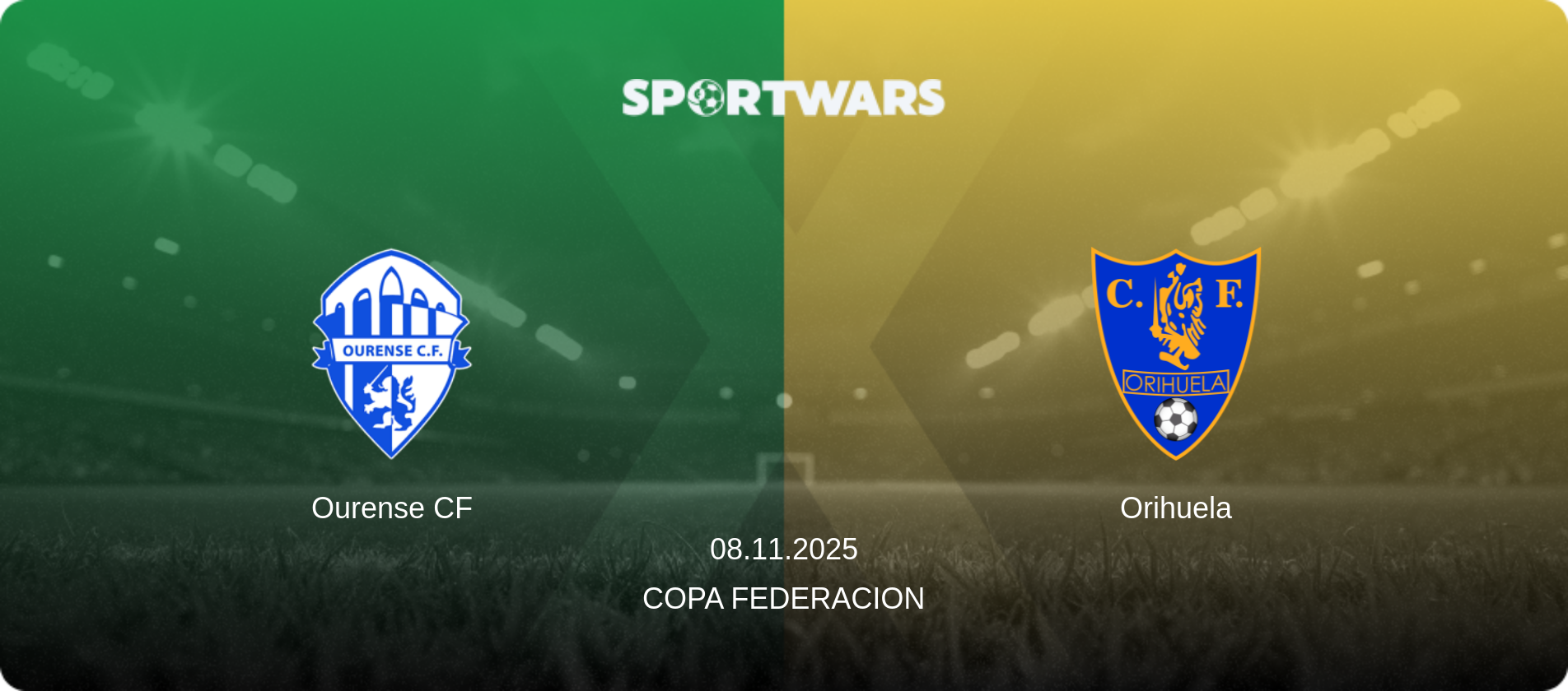 Ourense CF — Orihuela, 08.11.2025 — Copa Federacion (match preview)
