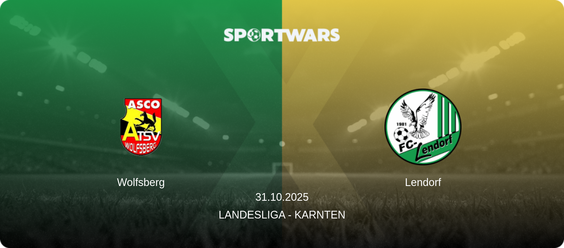 Wolfsberg — Lendorf, 31.10.2025 — Landesliga - Karnten (match preview)