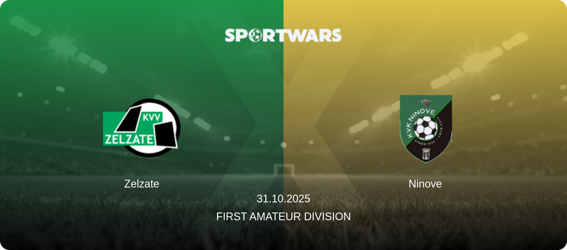 Zelzate — Ninove, 31.10.2025 — First Amateur Division (match preview)