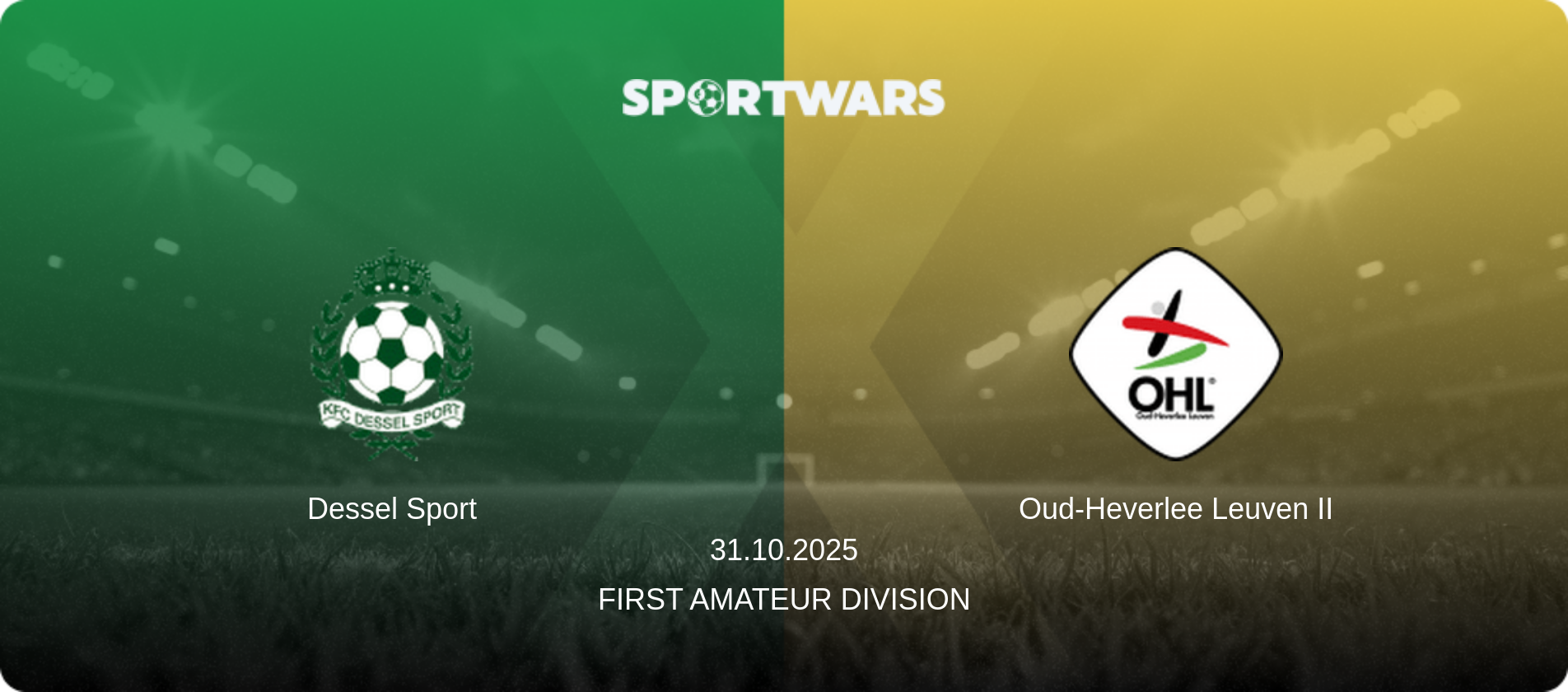 Dessel Sport — Oud-Heverlee Leuven II, 31.10.2025 — First Amateur Division (match preview)