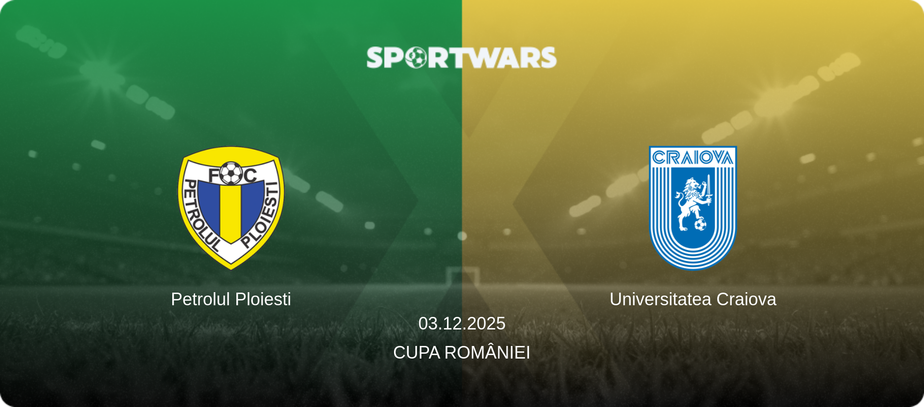 Petrolul Ploiesti — Universitatea Craiova, 03.12.2025 — Cupa României (match preview)