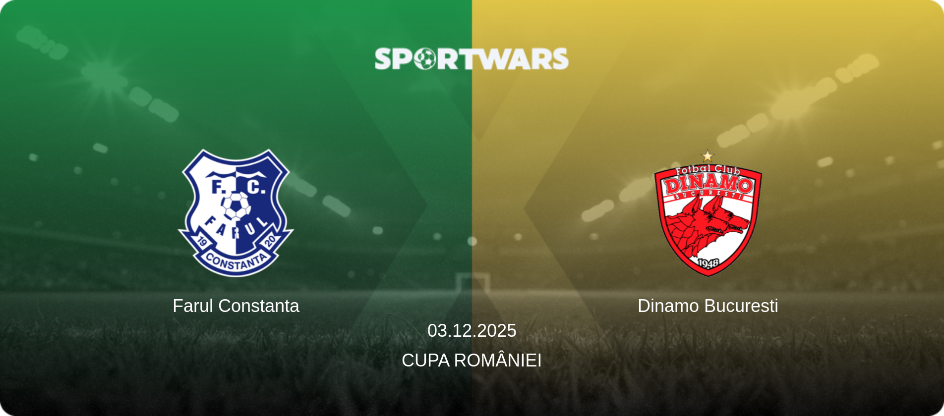 Farul Constanta — Dinamo Bucuresti, 03.12.2025 — Cupa României (match preview)