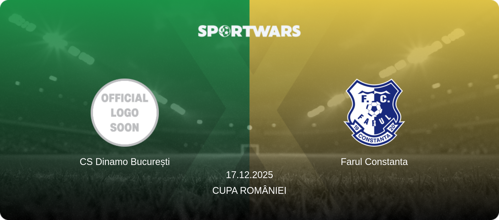 CS Dinamo București — Farul Constanta, 17.12.2025 — Cupa României (match preview)