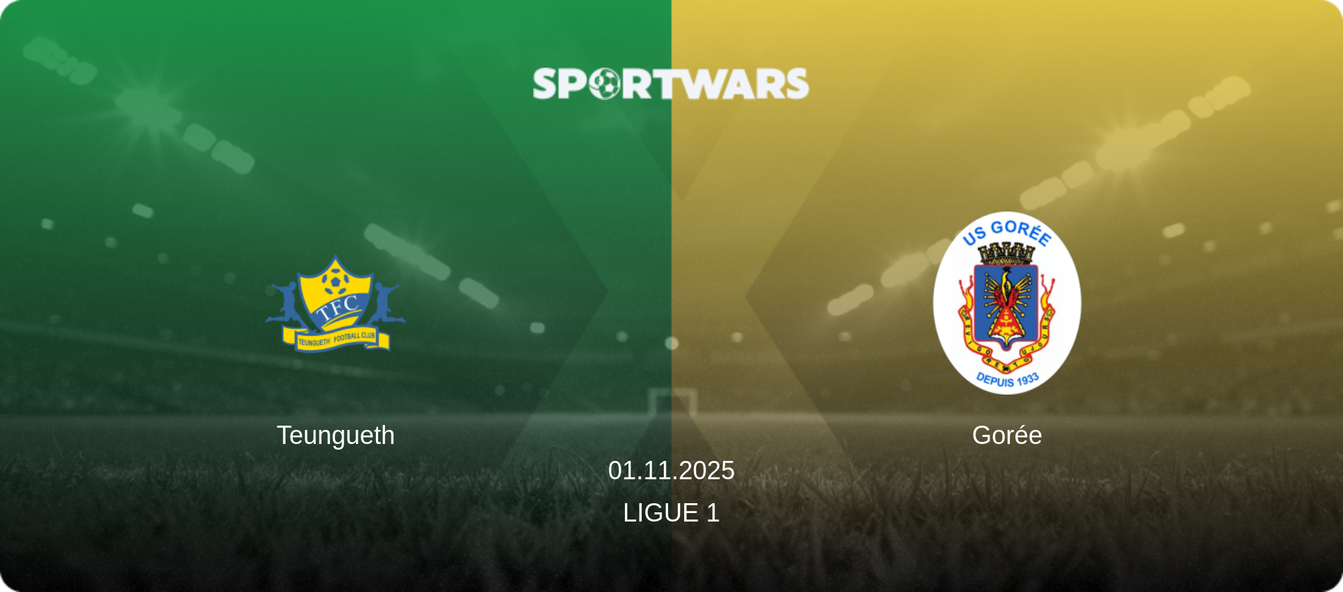 Teungueth — Gorée, 01.11.2025 — Ligue 1 (match preview)