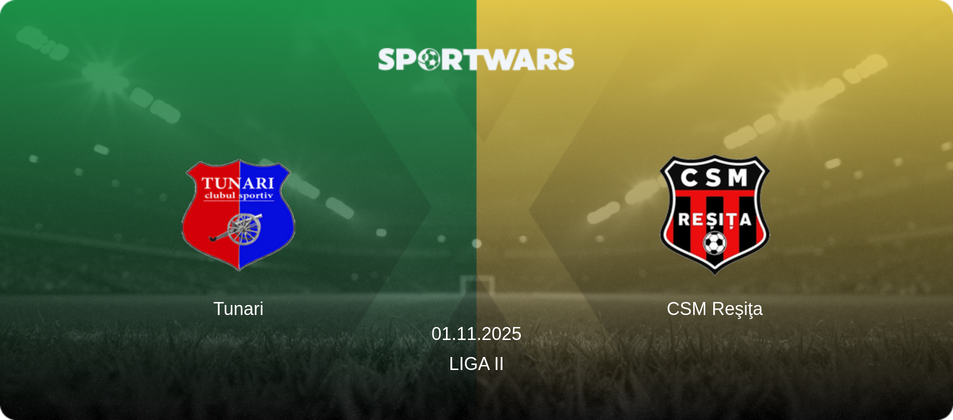 Tunari — CSM Reşiţa, 01.11.2025 — Liga II (match preview)