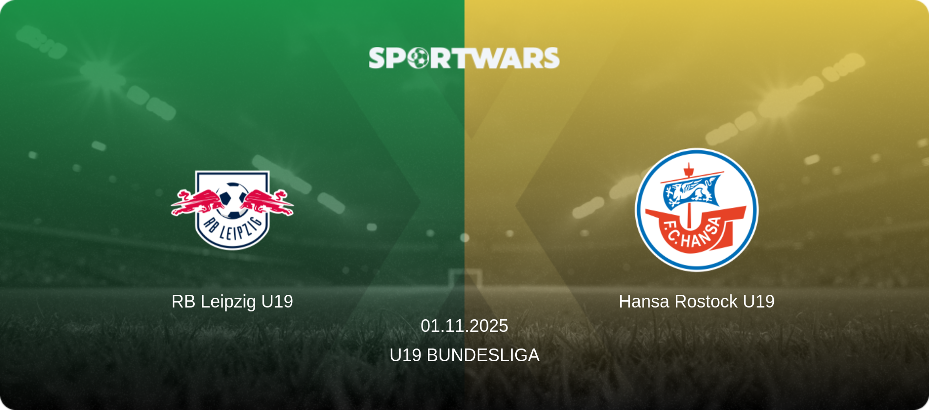 RB Leipzig U19 — Hansa Rostock U19, 01.11.2025 — U19 Bundesliga (match preview)