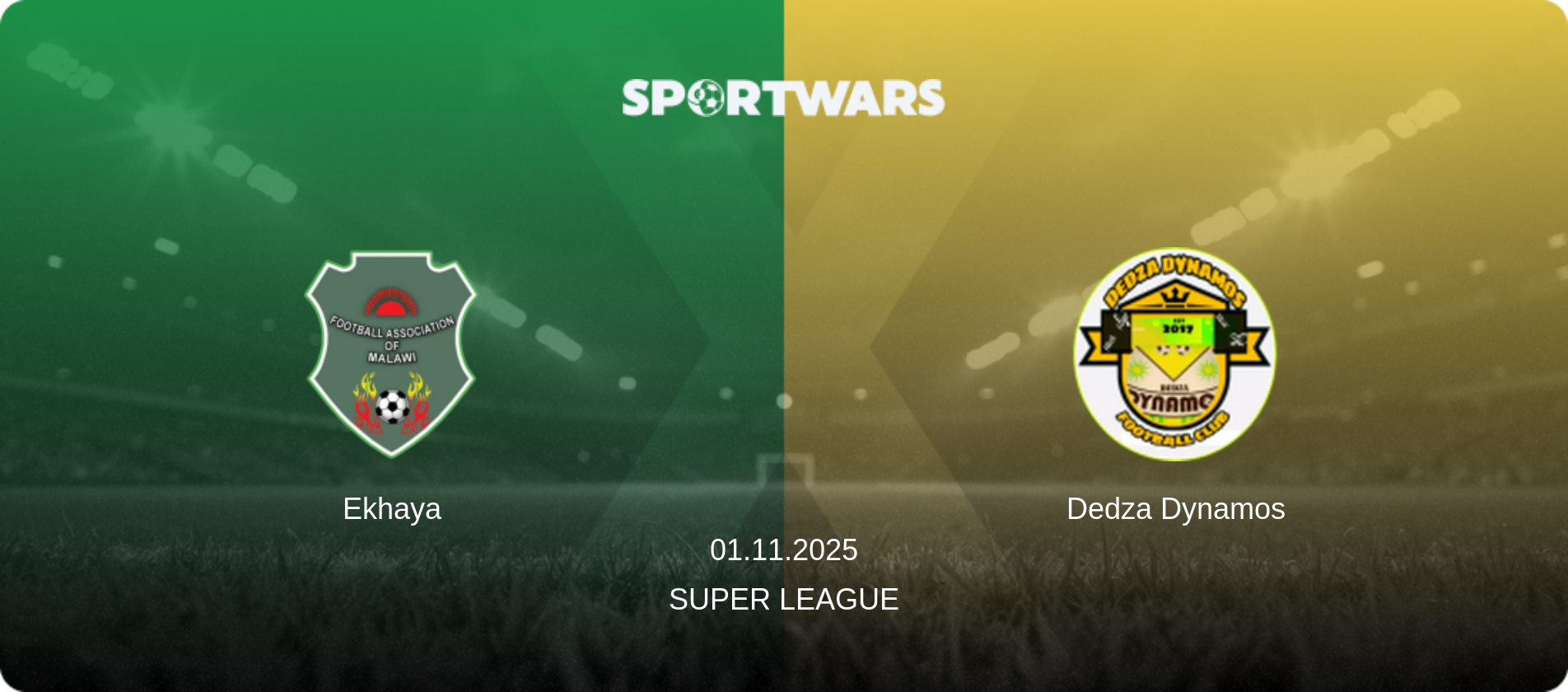 Ekhaya — Dedza Dynamos, 01.11.2025 — Super League (match preview)