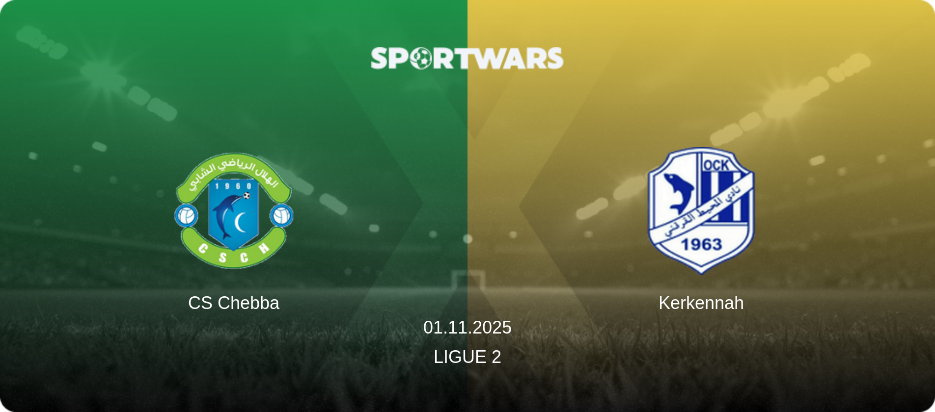CS Chebba — Kerkennah, 01.11.2025 — Ligue 2 (match preview)