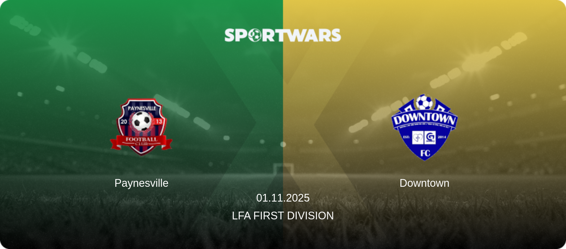 Paynesville — Downtown, 01.11.2025 — LFA First Division (match preview)