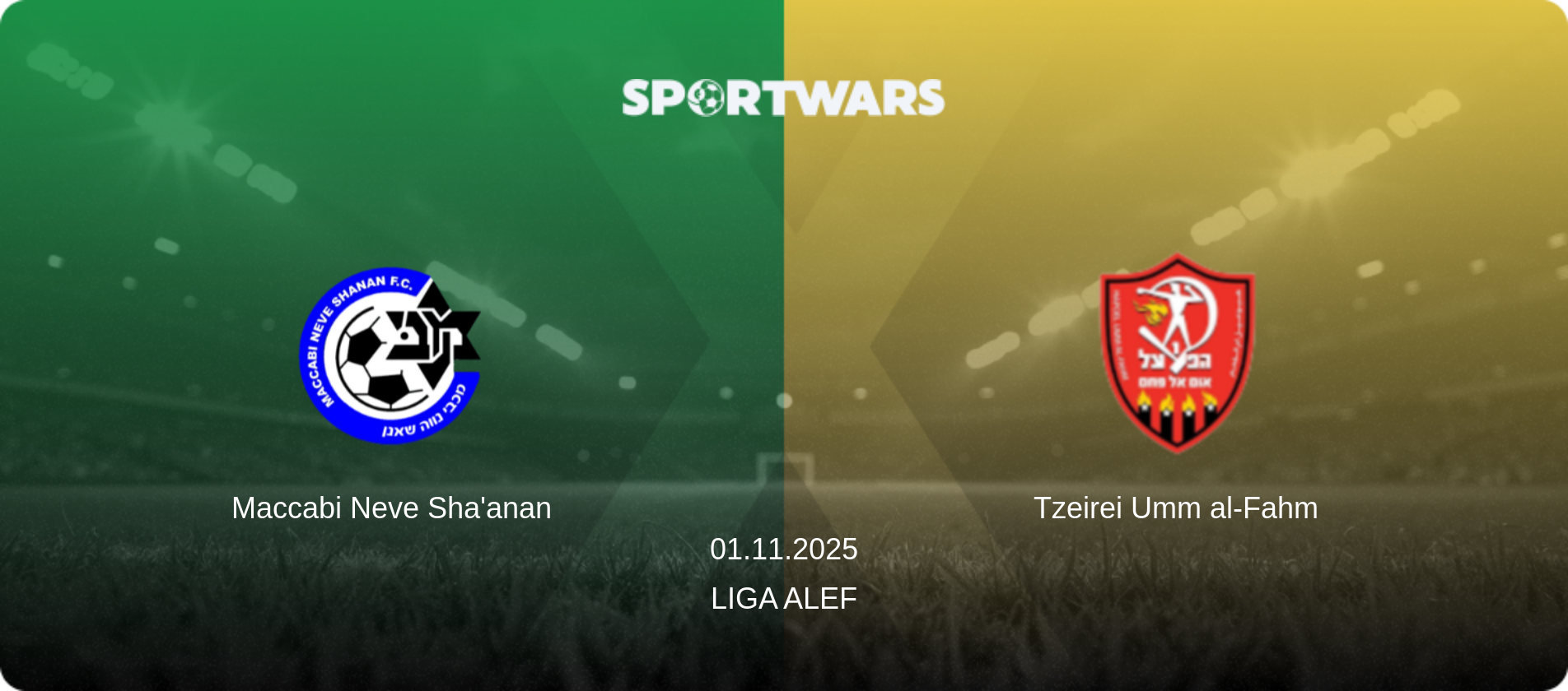 Maccabi Neve Sha'anan — Tzeirei Umm al-Fahm, 01.11.2025 — Liga Alef (match preview)