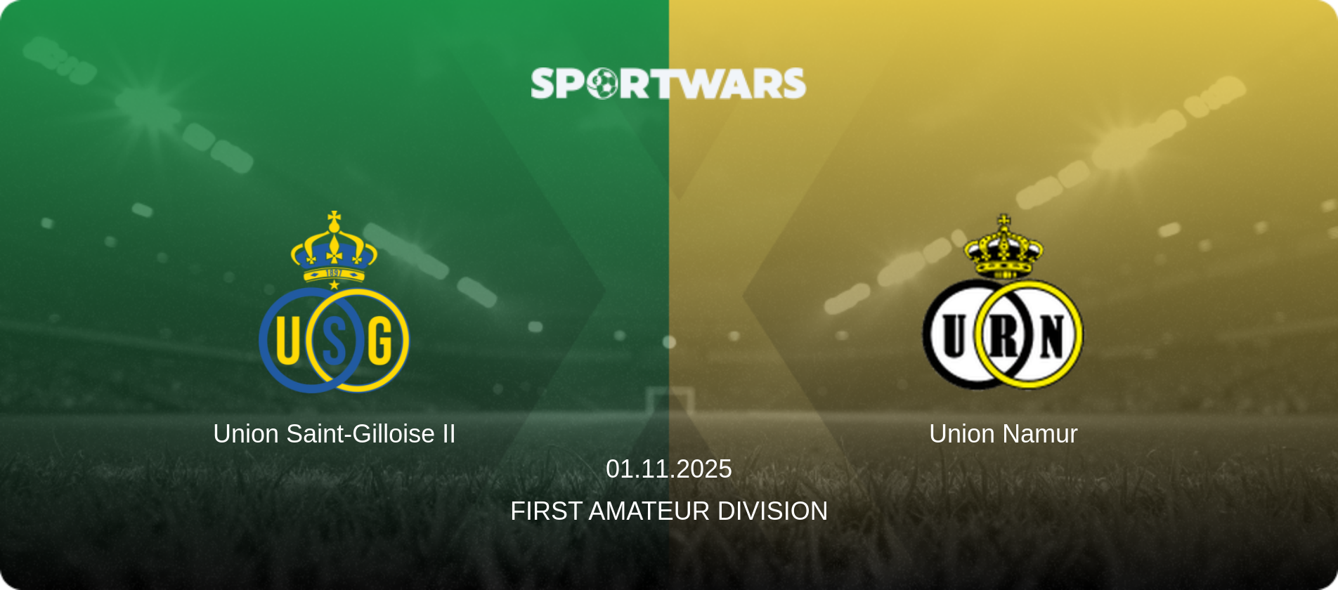 Union Saint-Gilloise II — Union Namur, 01.11.2025 — First Amateur Division (match preview)