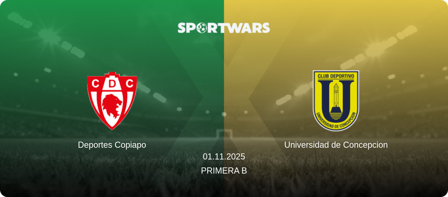 Deportes Copiapo — Universidad de Concepcion, 01.11.2025 — Primera B (match preview)