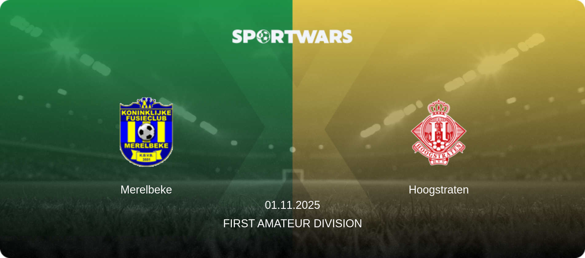 Merelbeke — Hoogstraten, 01.11.2025 — First Amateur Division (match preview)