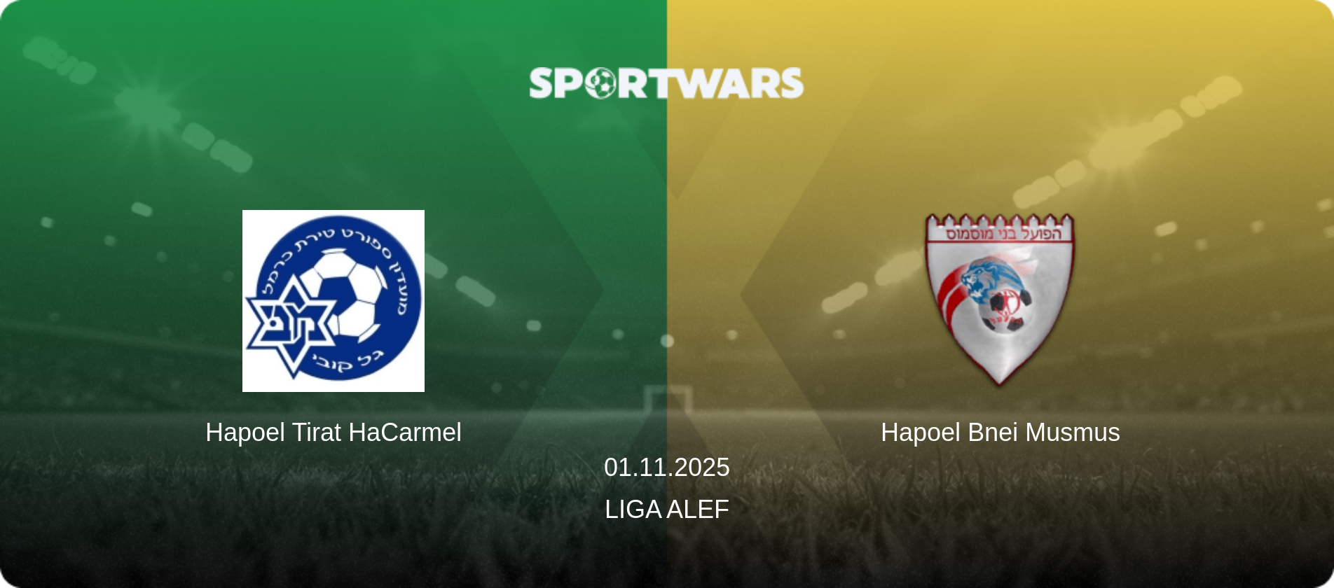 Hapoel Tirat HaCarmel — Hapoel Bnei Musmus, 01.11.2025 — Liga Alef (match preview)