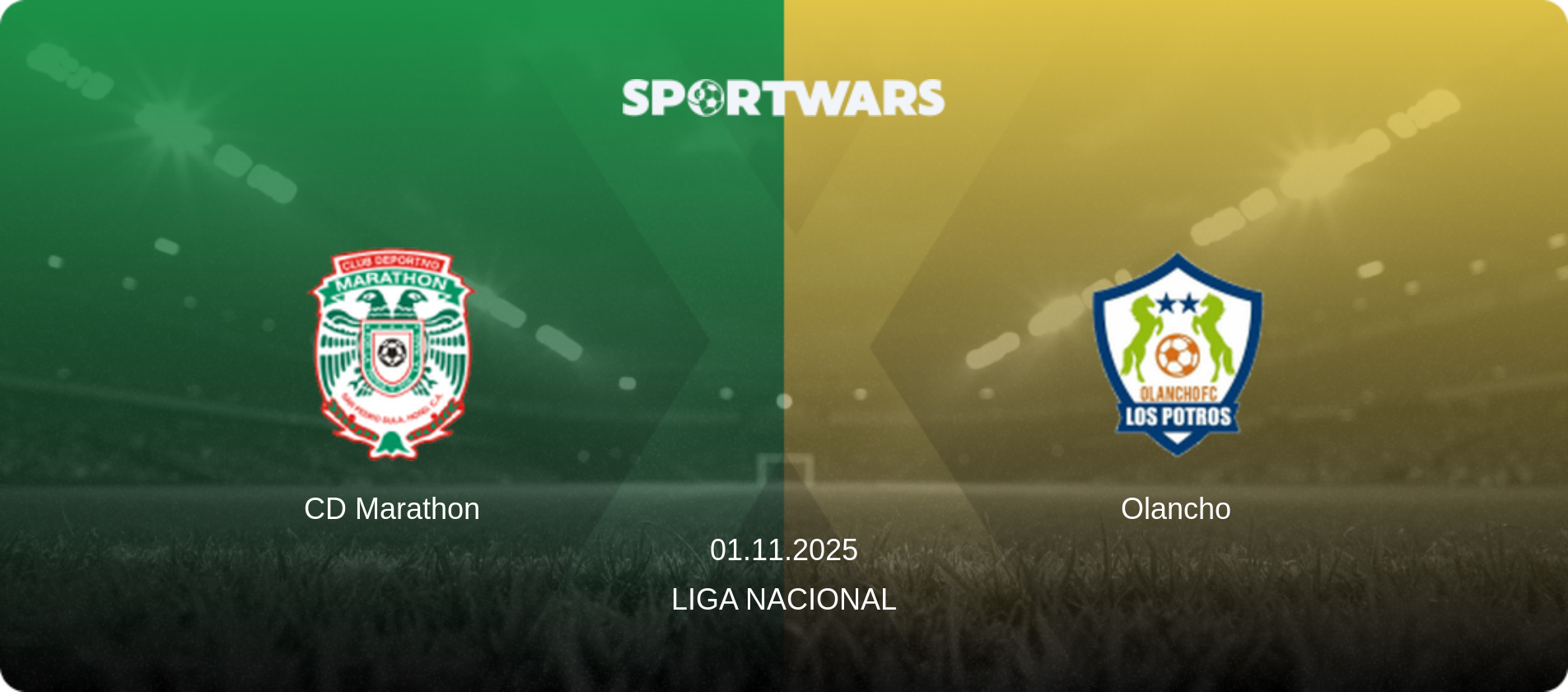 CD Marathon — Olancho, 01.11.2025 — Liga Nacional (match preview)