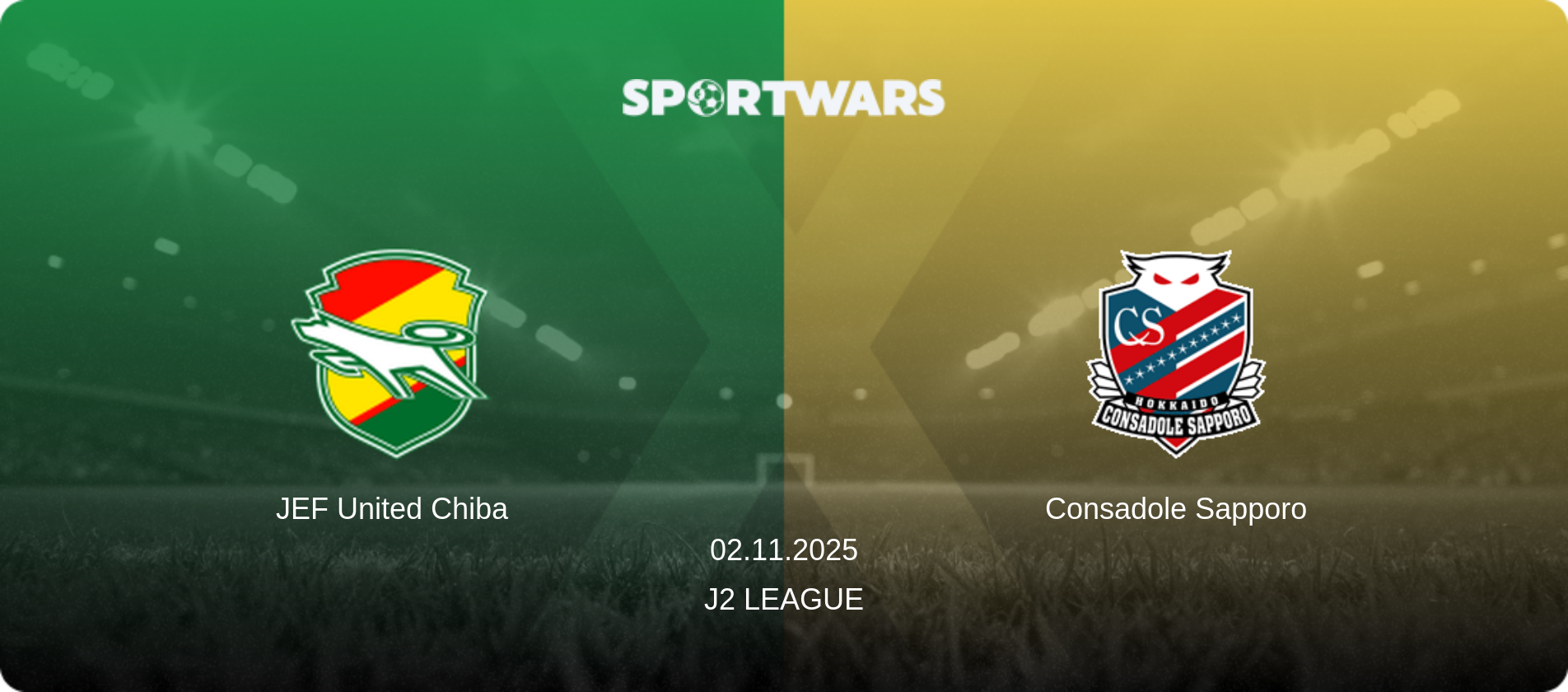 JEF United Chiba — Consadole Sapporo, 02.11.2025 — J2 League (match preview)