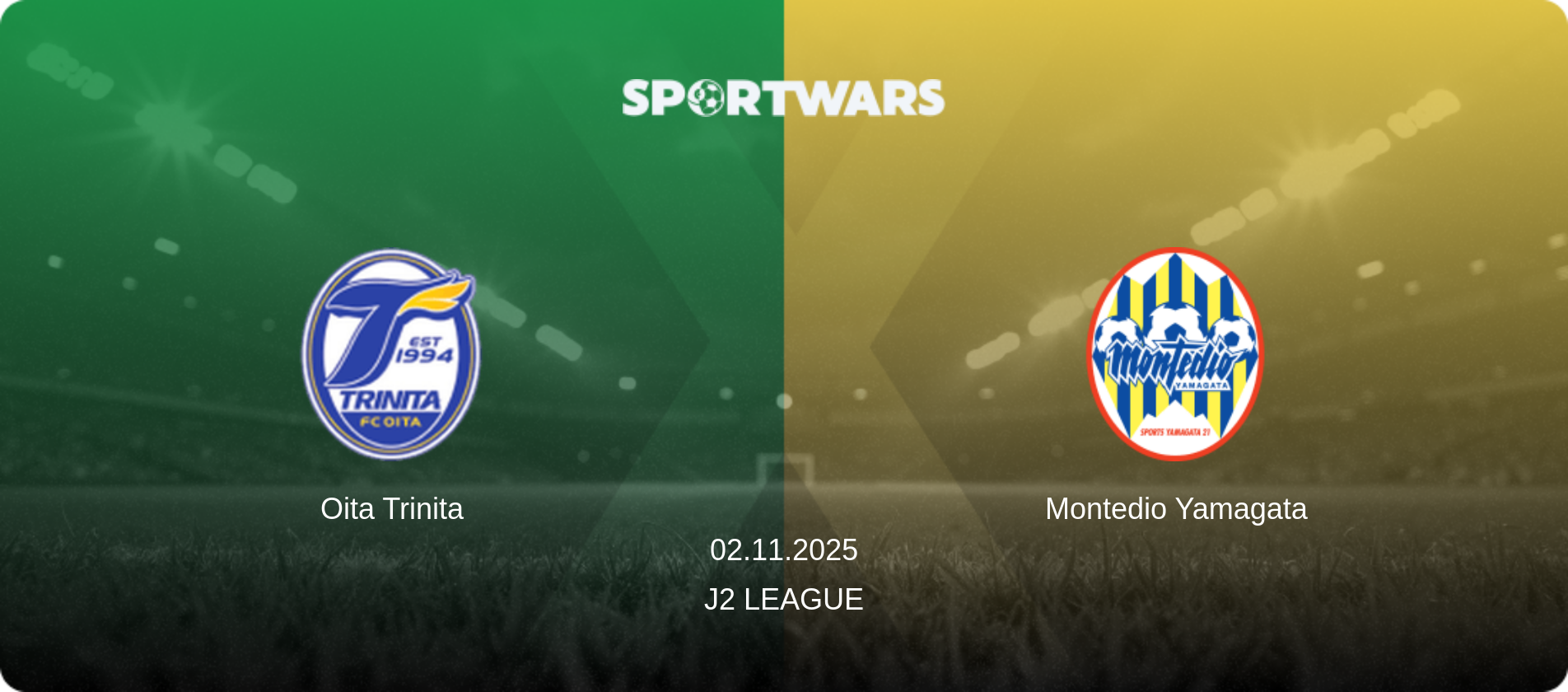Oita Trinita — Montedio Yamagata, 02.11.2025 — J2 League (match preview)