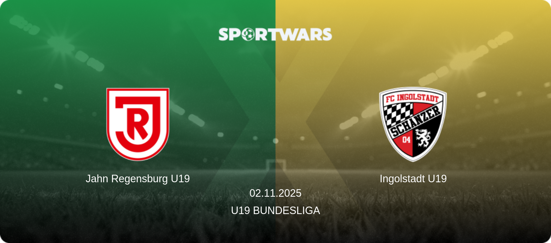 Jahn Regensburg U19 — Ingolstadt U19, 02.11.2025 — U19 Bundesliga (match preview)