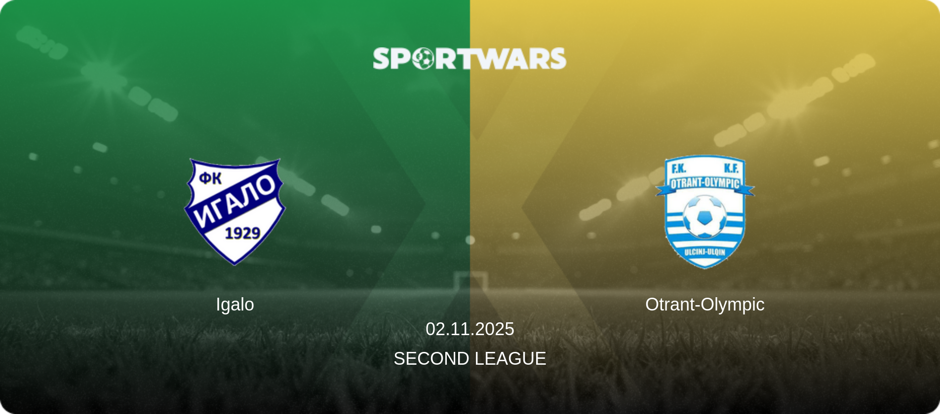 Igalo — Otrant-Olympic, 02.11.2025 — Second League (match preview)