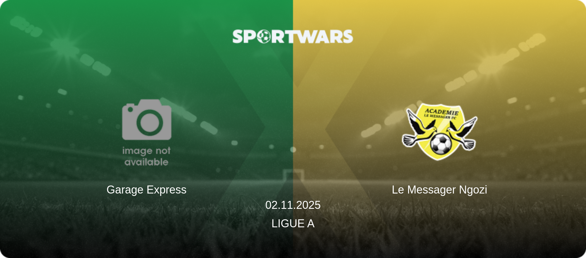 Garage Express — Le Messager Ngozi, 02.11.2025 — Ligue A (match preview)