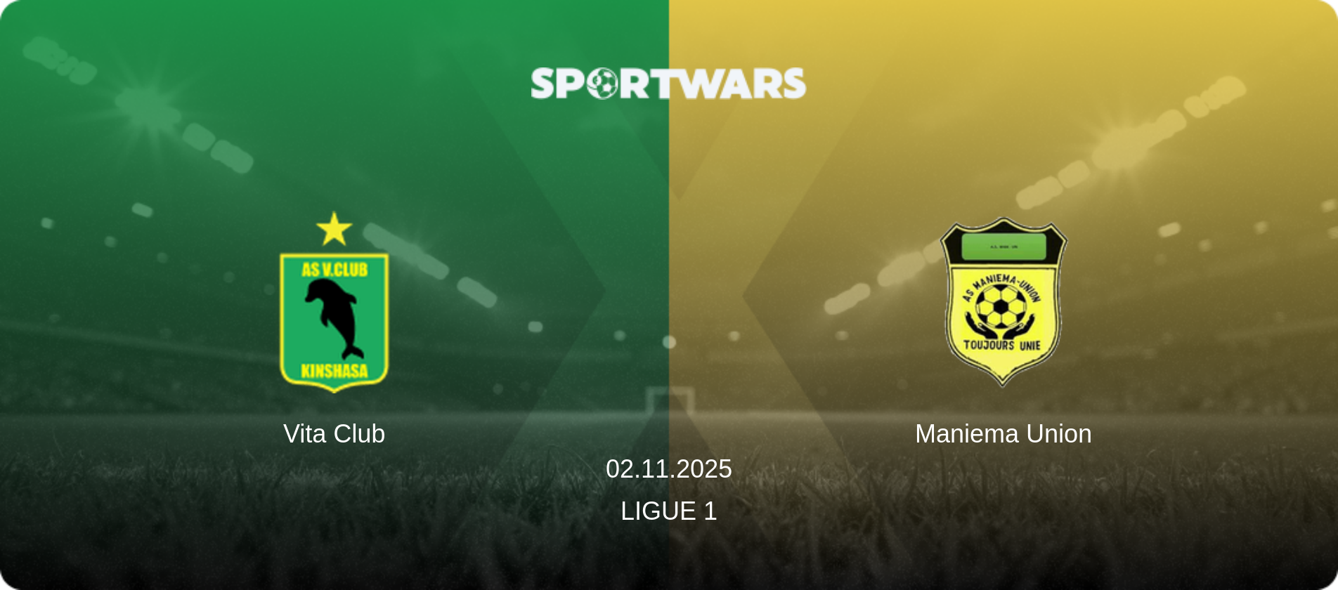 Vita Club — Maniema Union, 02.11.2025 — Ligue 1 (match preview)