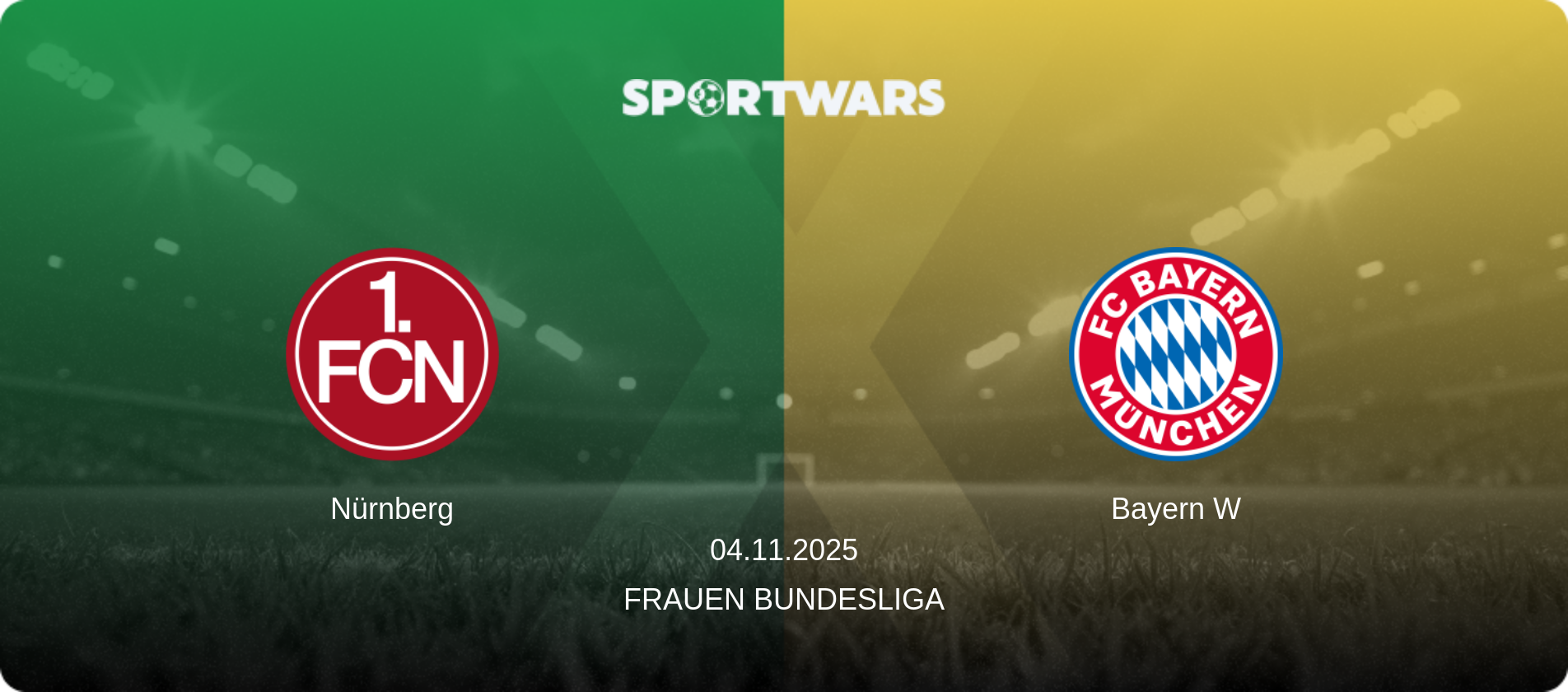 Nürnberg — Bayern W, 04.11.2025 — Frauen Bundesliga (match preview)