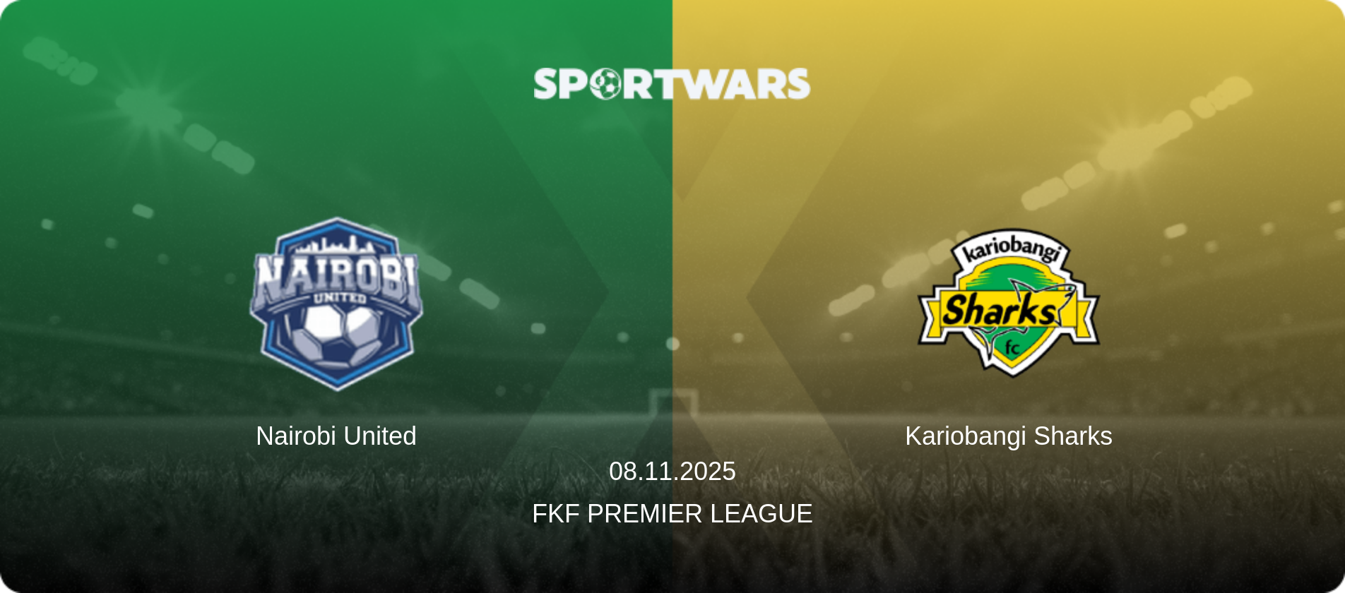 Nairobi United — Kariobangi Sharks, 08.11.2025 — FKF Premier League (match preview)