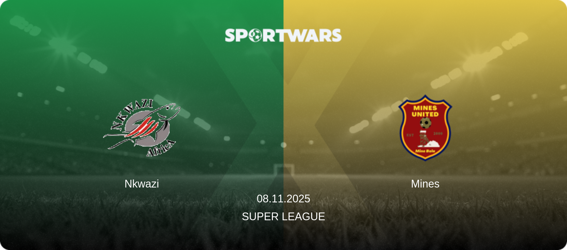 Nkwazi — Mines, 08.11.2025 — Super League (match preview)
