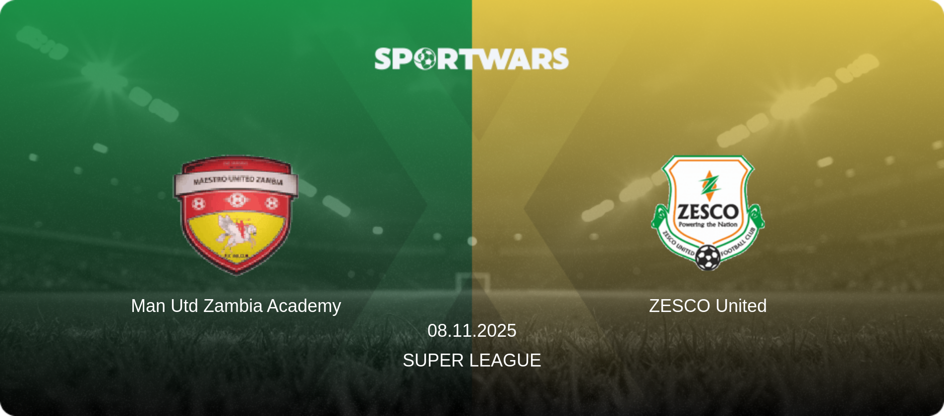 Man Utd Zambia Academy — ZESCO United, 08.11.2025 — Super League (match preview)