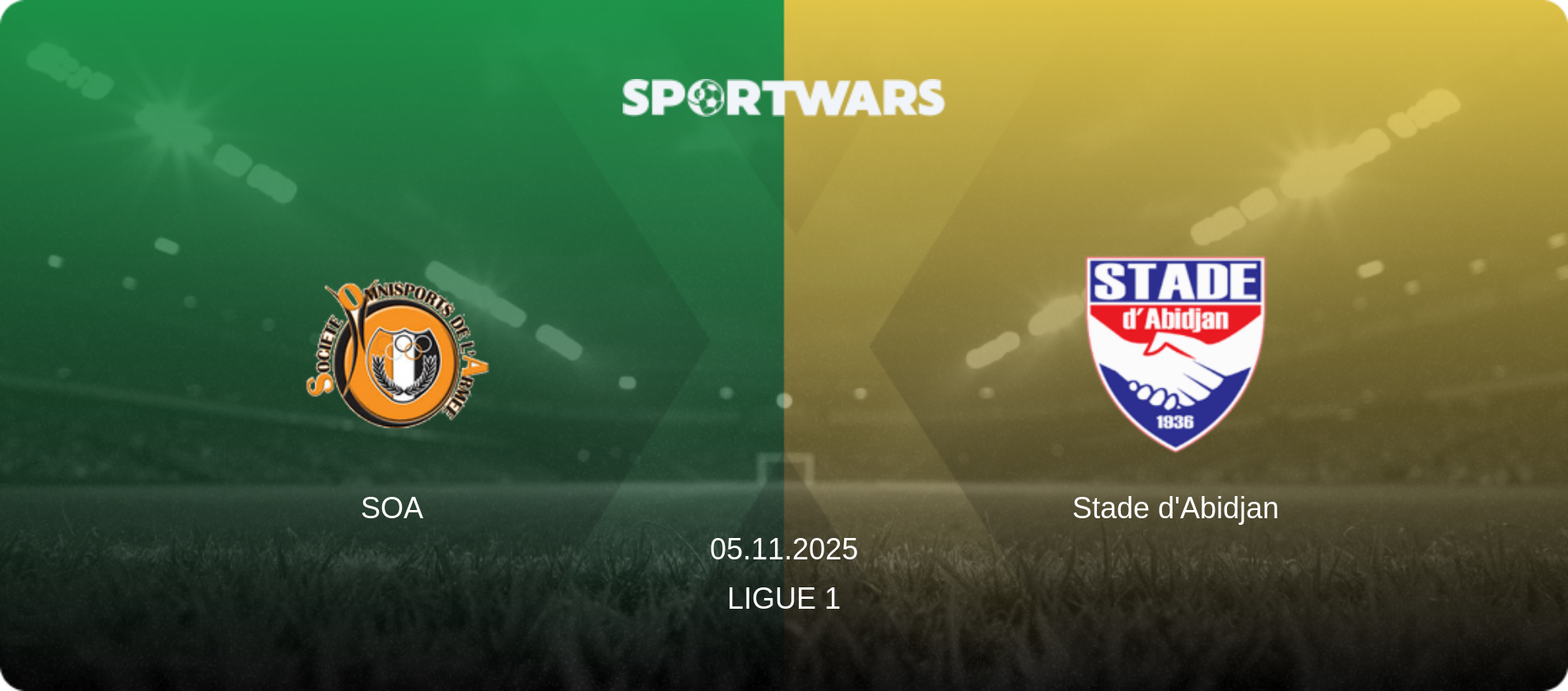 SOA — Stade d'Abidjan, 05.11.2025 — Ligue 1 (match preview)