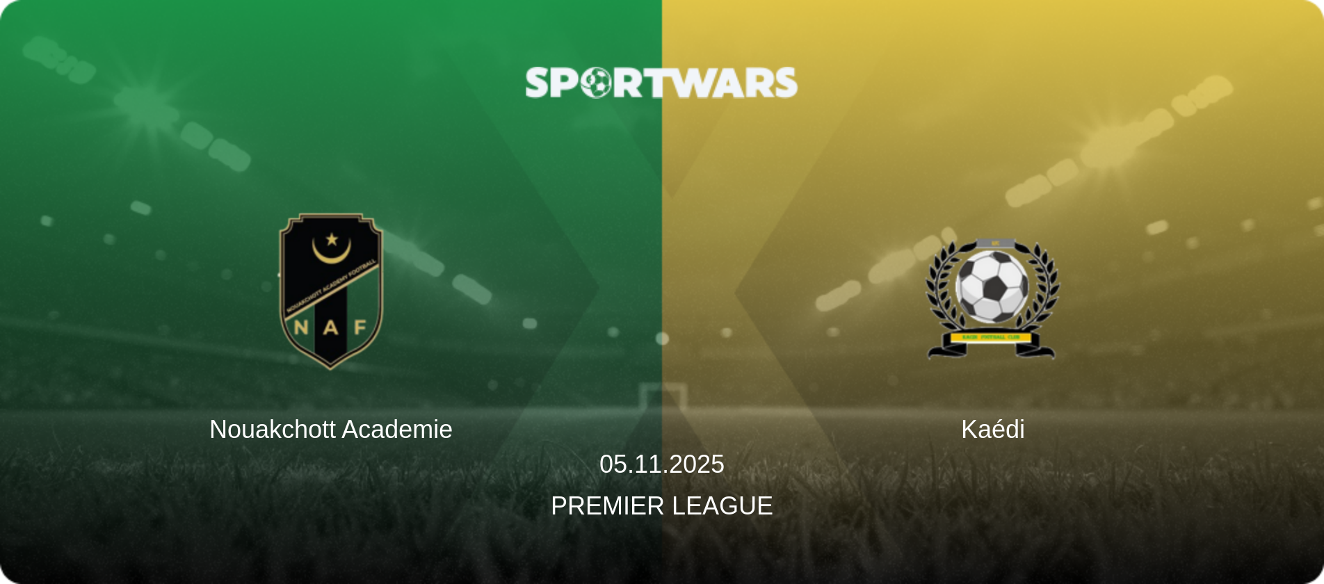 Nouakchott Academie — Kaédi, 05.11.2025 — Premier League (match preview)