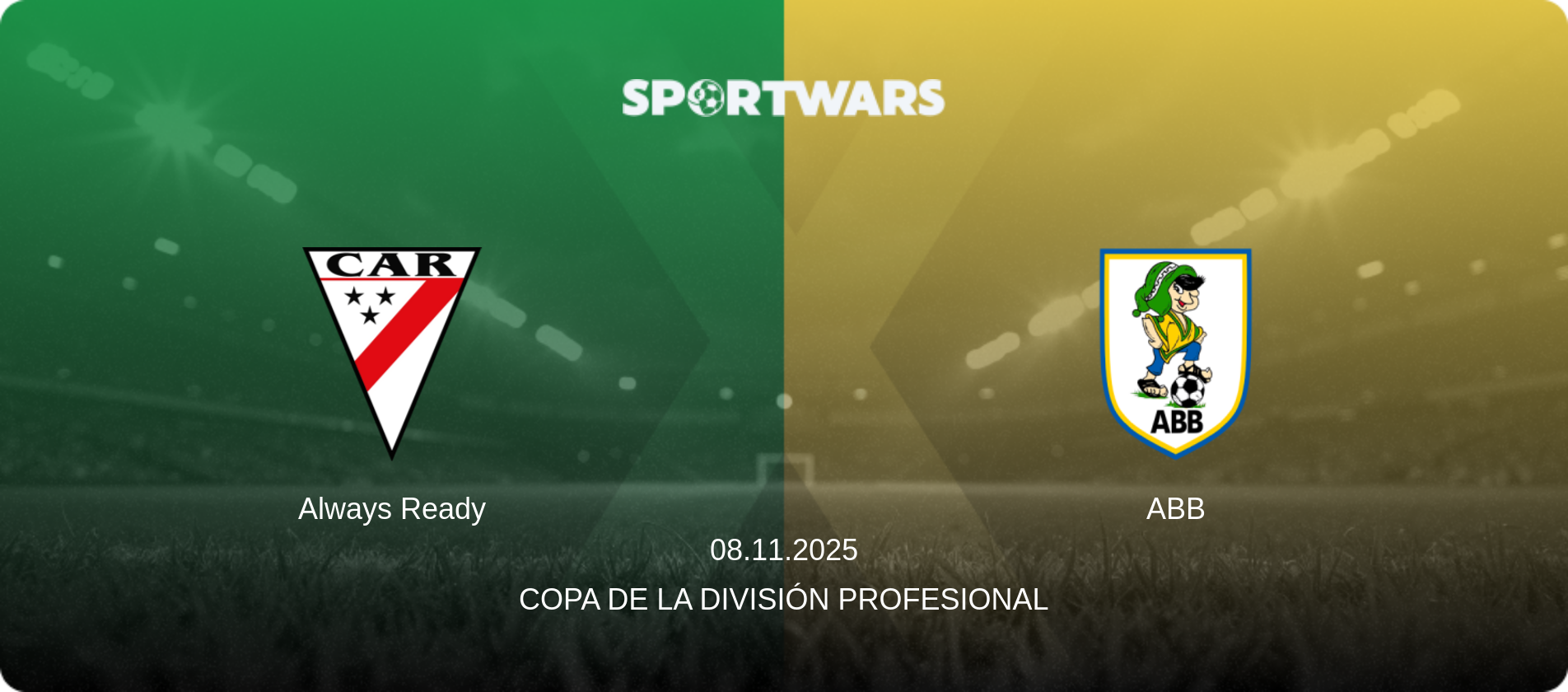 Always Ready — ABB, 08.11.2025 — Copa de la División Profesional (match preview)