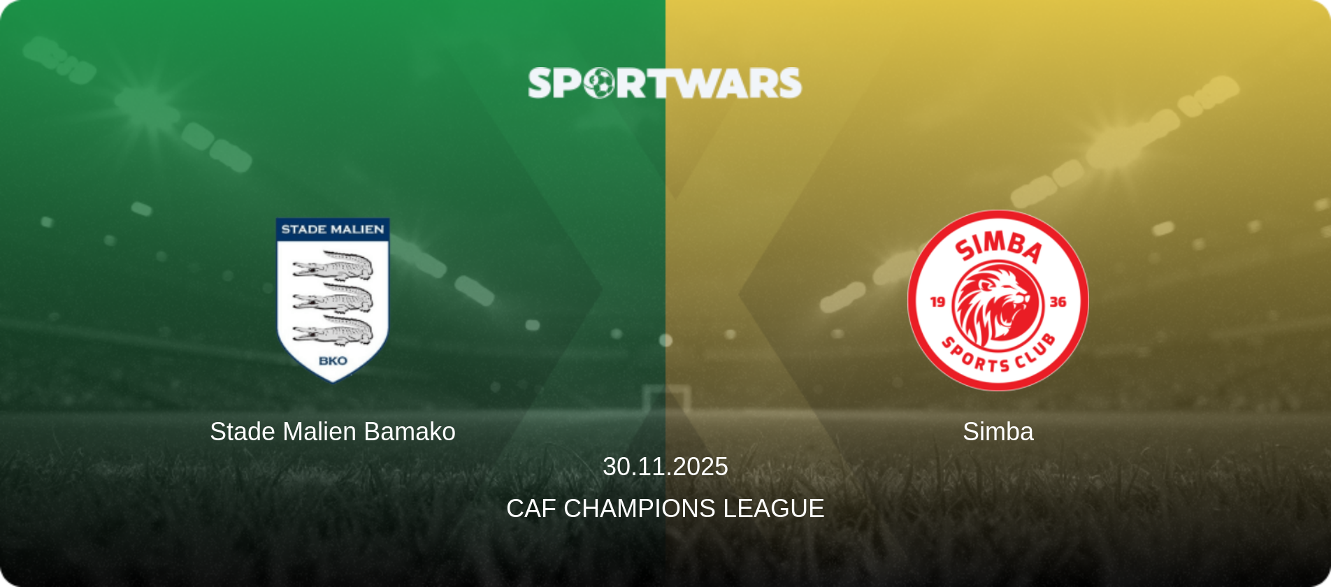 Stade Malien Bamako — Simba, 30.11.2025 — CAF Champions League (match preview)