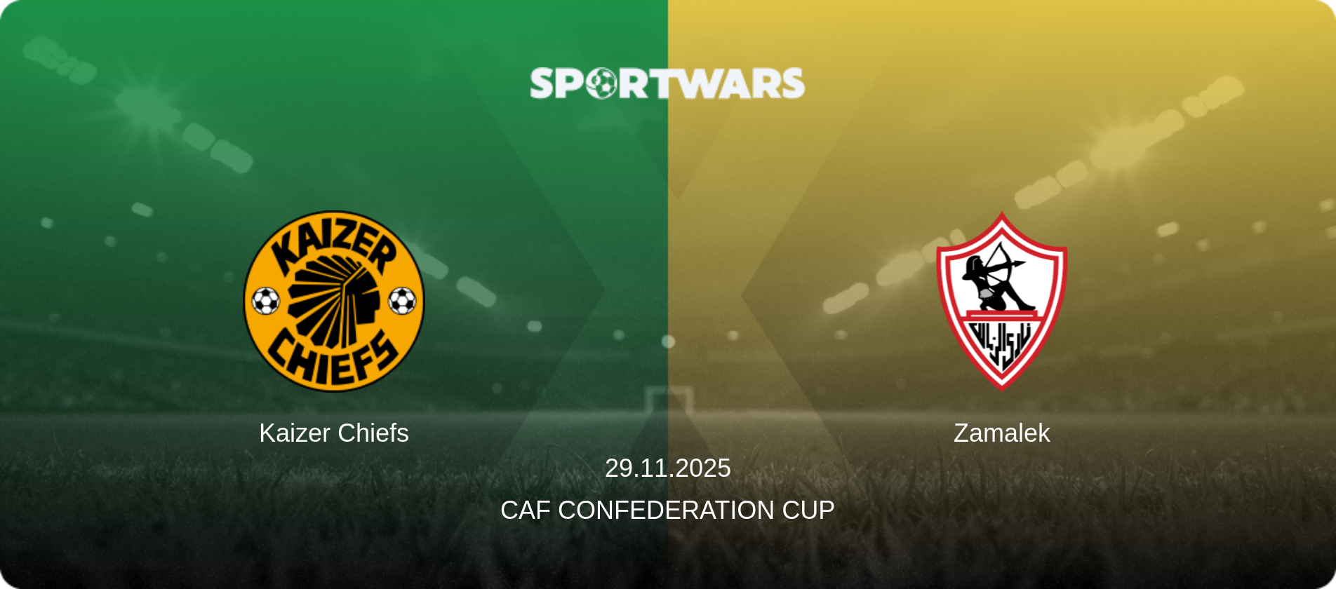 Kaizer Chiefs — Zamalek, 29.11.2025 — CAF Confederation Cup (match preview)