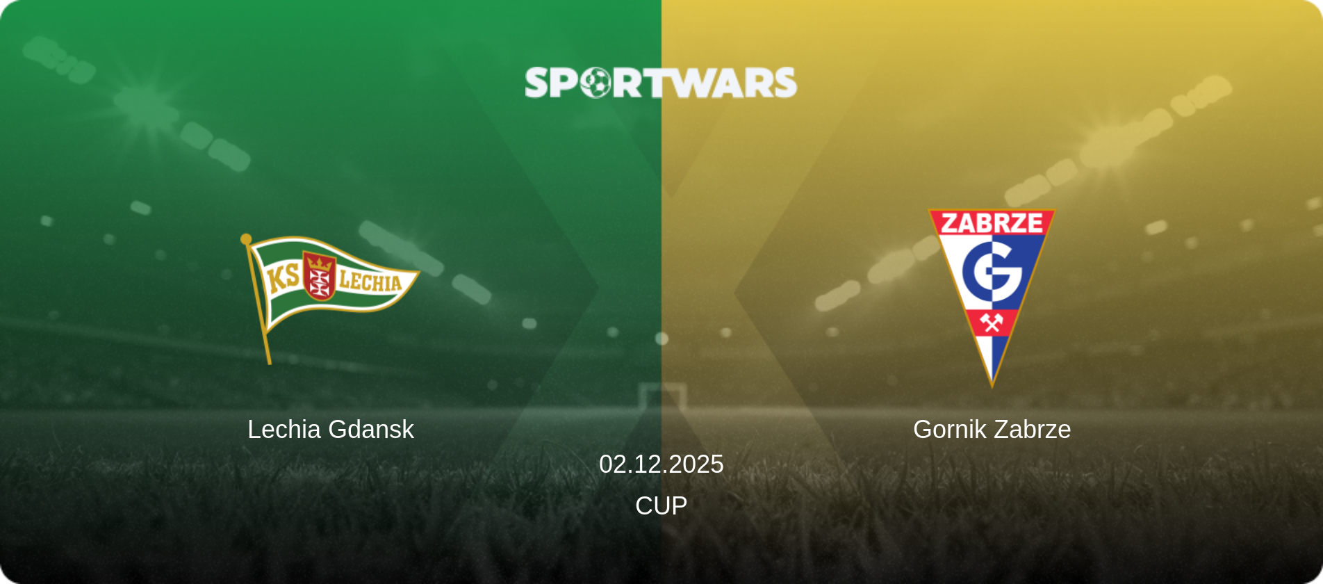 Lechia Gdansk — Gornik Zabrze, 02.12.2025 — Cup (match preview)