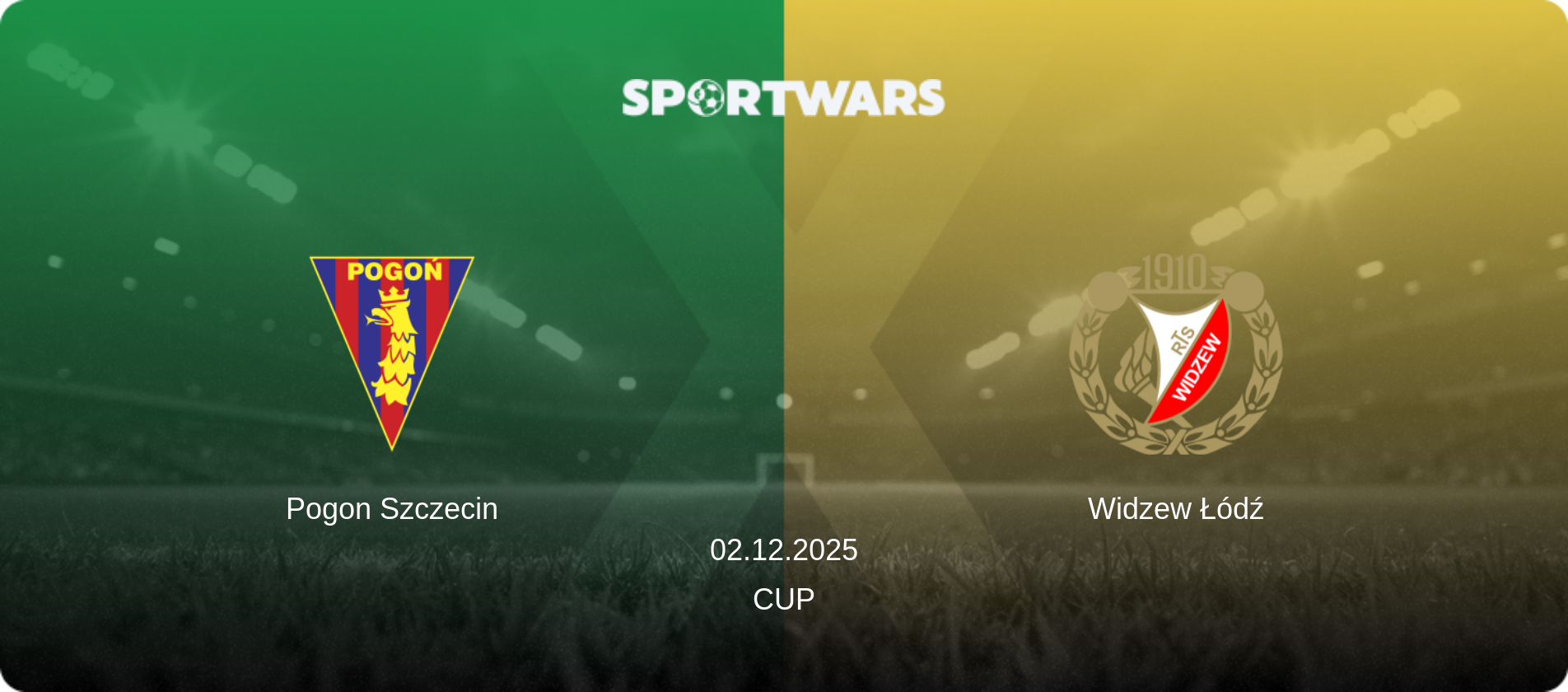 Pogon Szczecin — Widzew Łódź, 02.12.2025 — Cup (match preview)