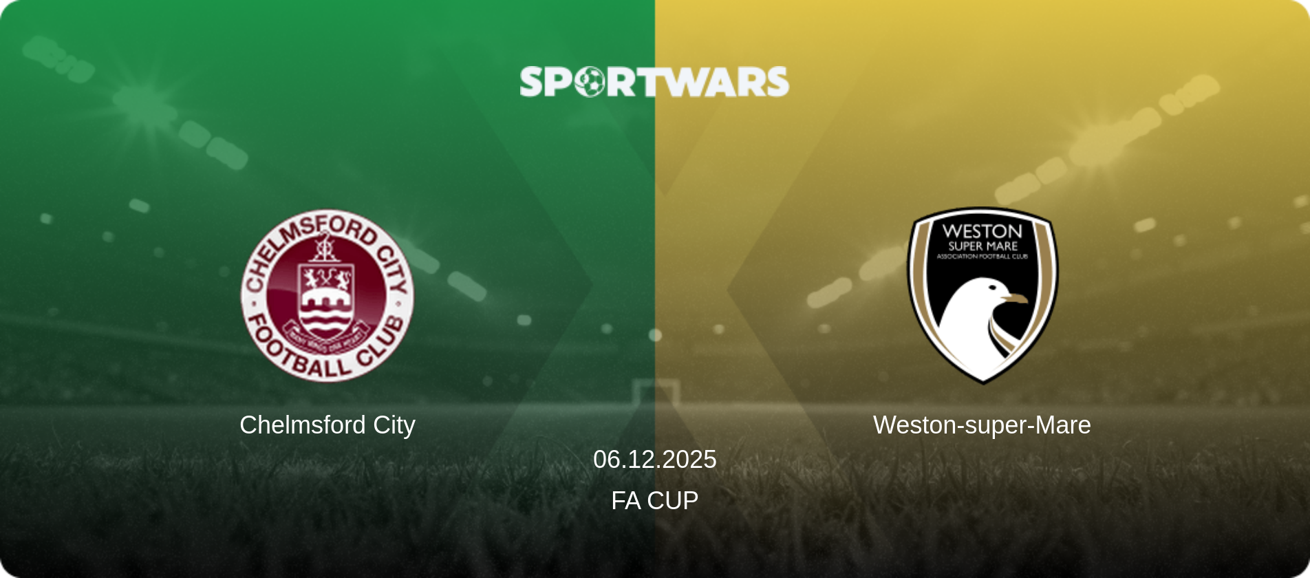Chelmsford City — Weston-super-Mare, 06.12.2025 — FA Cup (match preview)