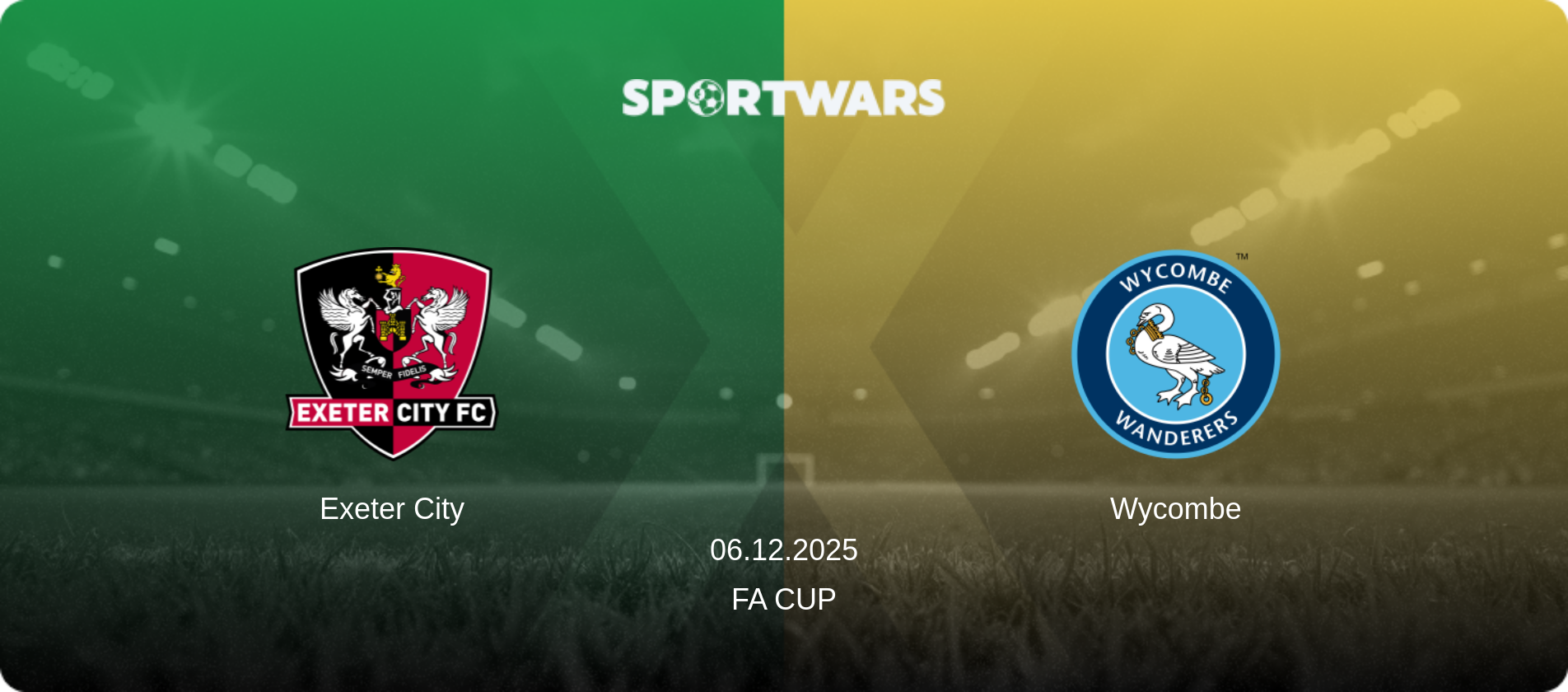 Exeter City — Wycombe, 06.12.2025 — FA Cup (match preview)