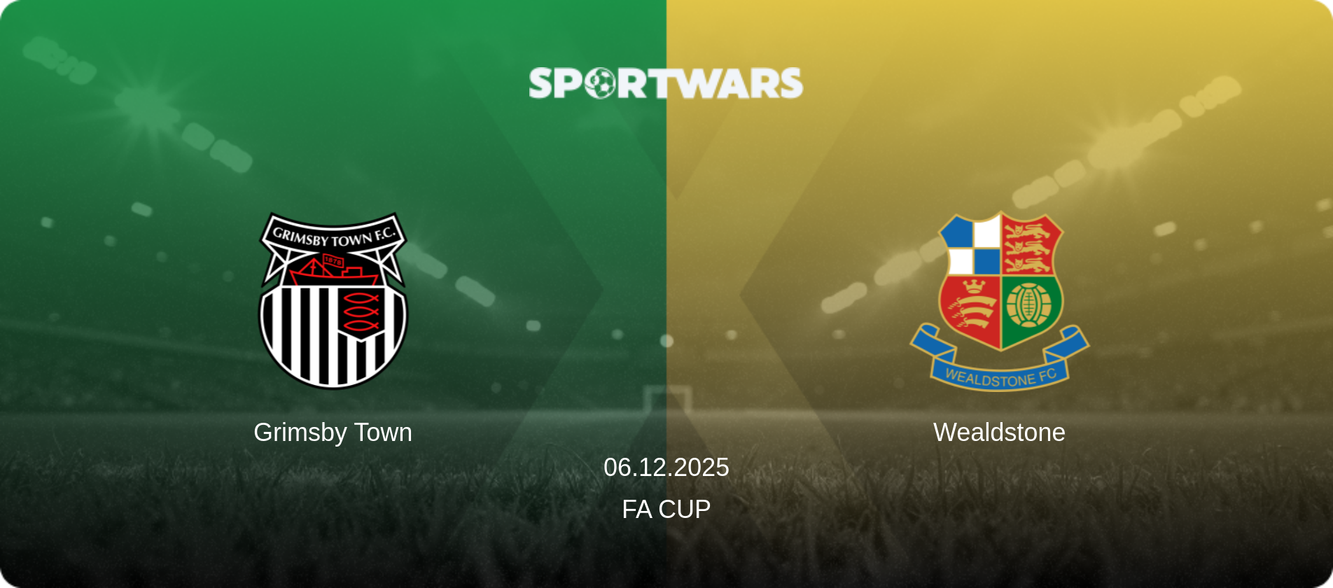 Grimsby Town — Wealdstone, 06.12.2025 — FA Cup (match preview)