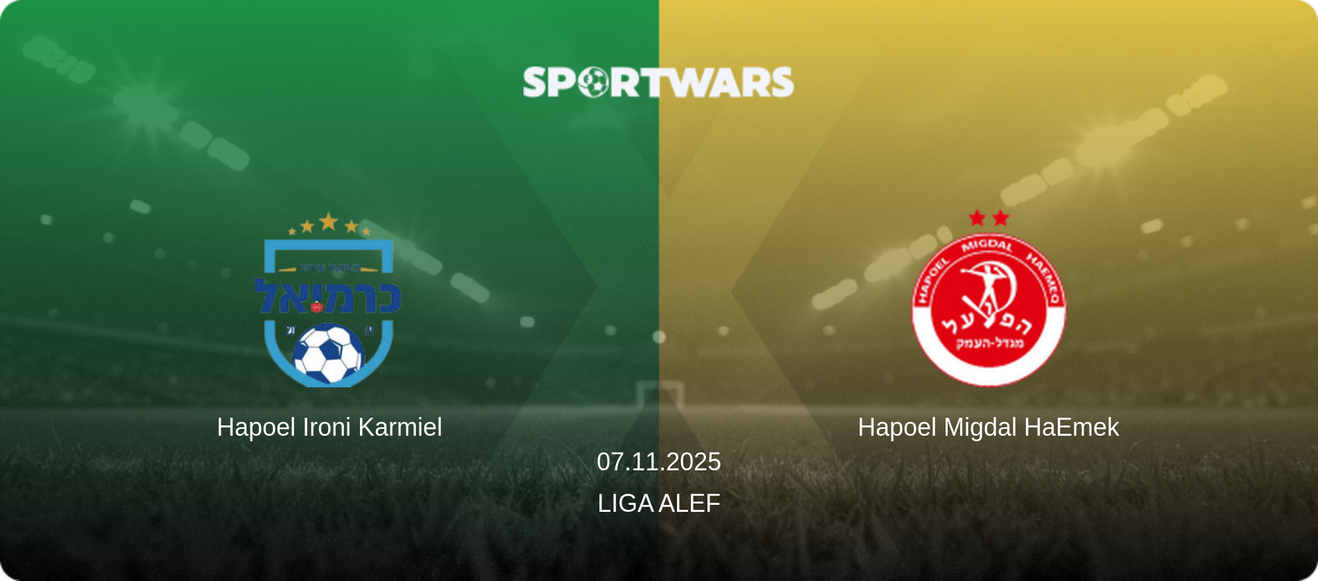 Hapoel Ironi Karmiel — Hapoel Migdal HaEmek, 07.11.2025 — Liga Alef (match preview)