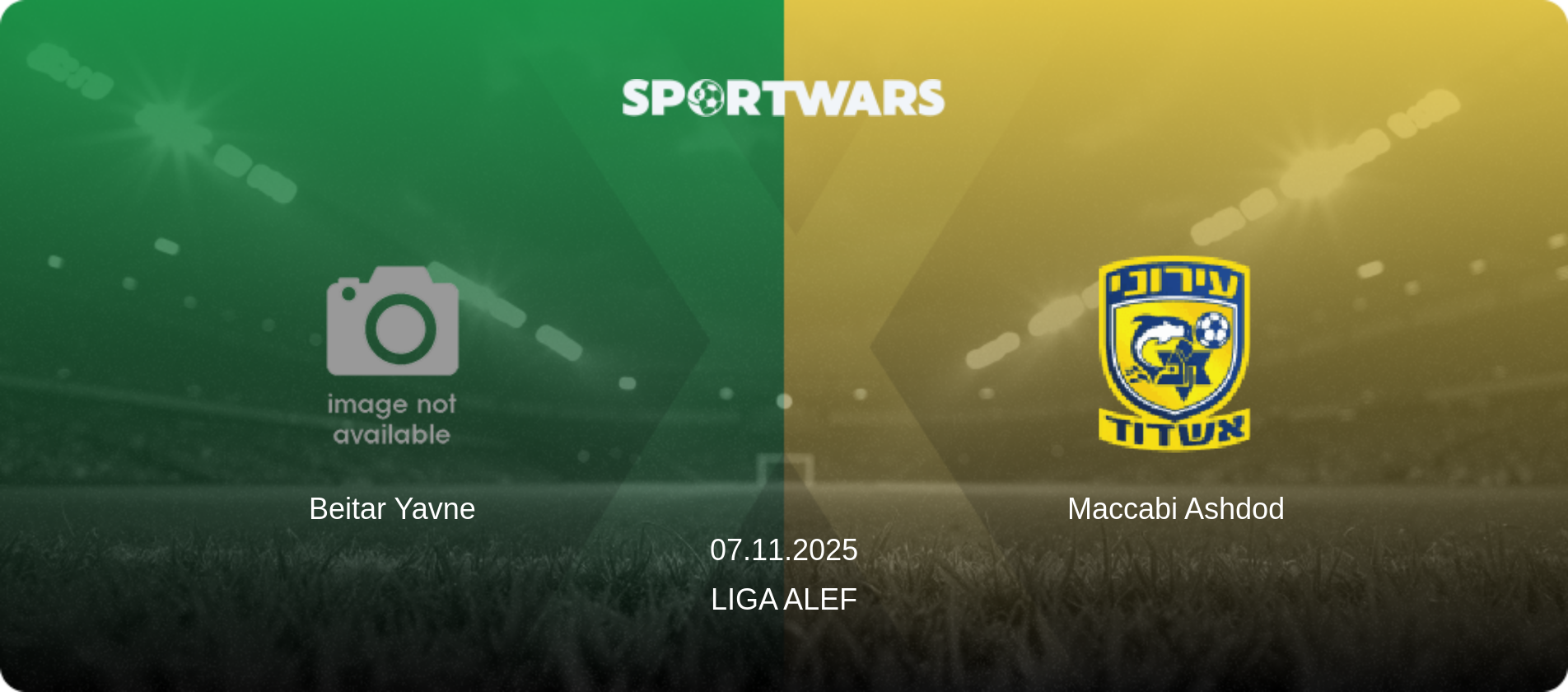 Beitar Yavne — Maccabi Ashdod, 07.11.2025 — Liga Alef (match preview)